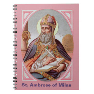 Caderno Espiral Santo Ambrósio de Milão (BEN 001)
