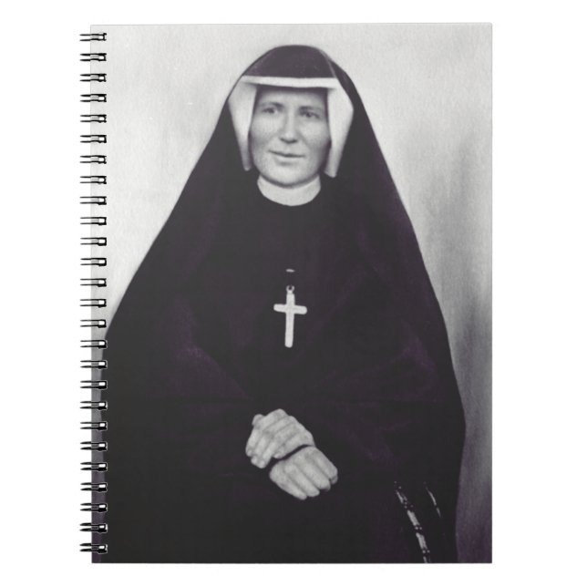 Caderno Espiral Santo Faustina Kowalska (Frente)