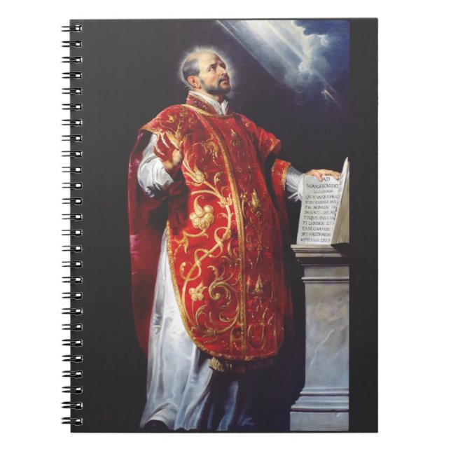 Caderno Espiral Santo Ignatius da Loyola (Frente)