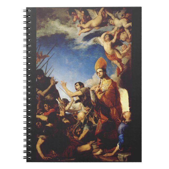 Caderno Espiral Santo Januarius, Bispo de Benevento - Belas Artes (Frente)