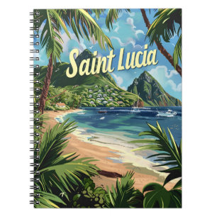 Caderno Espiral Santo Lucia