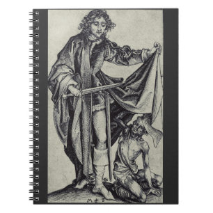 Caderno Espiral Santo Martinho de Tours Arte de Gravura