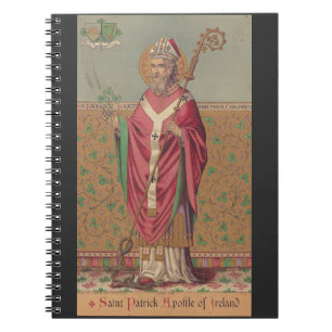 Caderno Espiral Santo Patrício Apóstolo da Irlanda