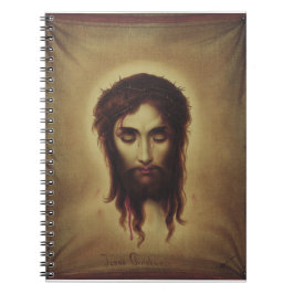 Caderno Espiral Santo Rosto de Jesus Cristo