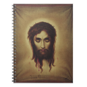 Caderno Espiral Santo Rosto de Jesus Cristo