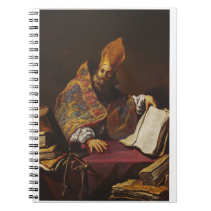 Caderno Espiral São Ambrósio Pai da Igreja Católica