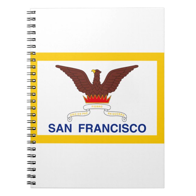 Caderno Espiral São Francisco Califórnia (Frente)