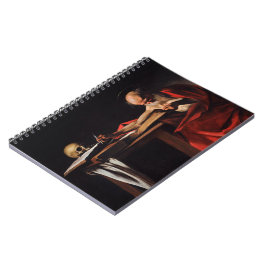 Caderno Espiral São Jerônimo Escrevendo (por Caravaggio)