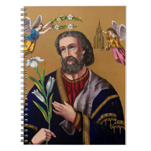 Caderno Espiral São José Guardião da Sagrada Família