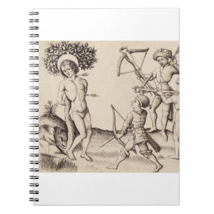 Caderno Espiral São Sebastião Capitão da Guarda Pretoriana