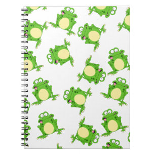 Caderno Espiral Sapo