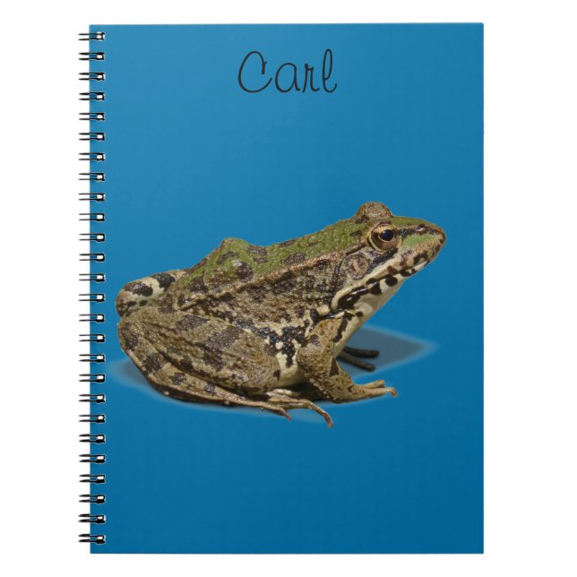 Caderno Espiral Sapo (Frente)