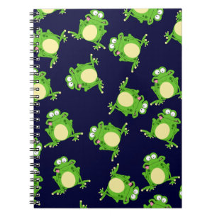 Caderno Espiral Sapo
