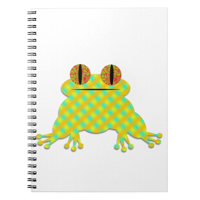 Caderno Espiral Sapo (Frente)