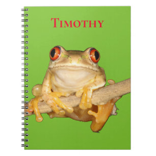 Caderno Espiral Sapo