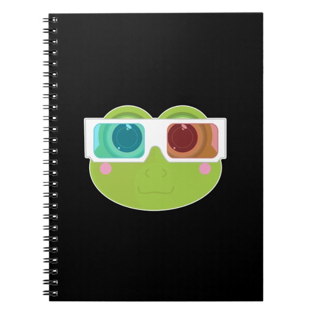 Caderno Espiral sapo 3D (2) (Frente)