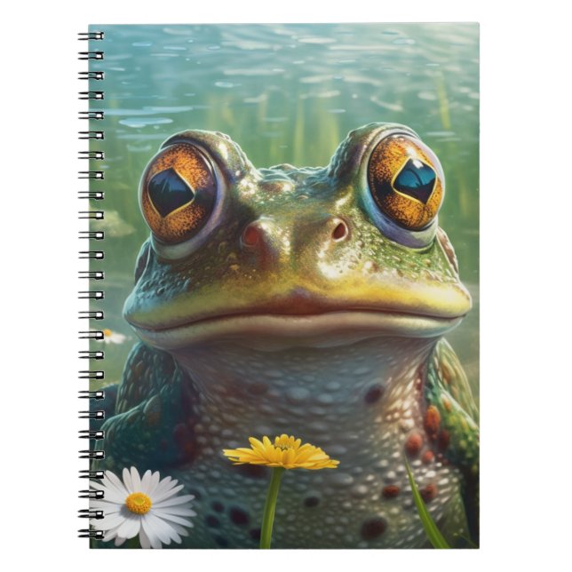 Caderno Espiral Sapo Art (Frente)
