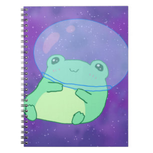 Caderno Espiral Sapo astronauta