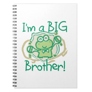 Caderno Espiral Sapo Big Brother