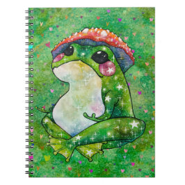 Caderno Espiral Sapo chamado Clover