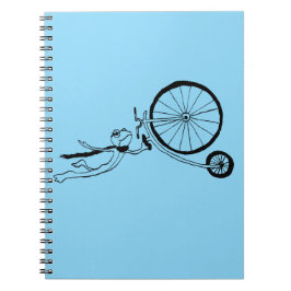 Caderno Espiral Sapo Ciclista