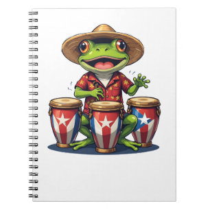 Caderno Espiral Sapo de Cultura Porto Rico