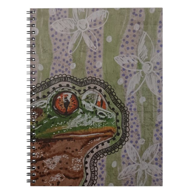 Caderno Espiral Sapo Fofo (Frente)