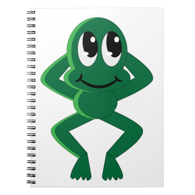 CADERNO ESPIRAL SAPO RELAXADO (Frente)