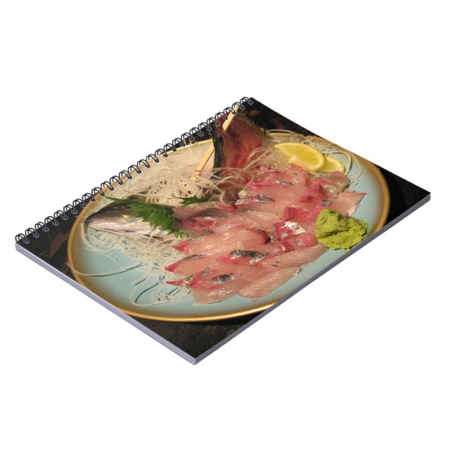 Caderno Espiral Sashimi 刺 身 (Left Side)