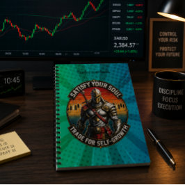 Caderno Espiral Satisfazer a Sua Alma Negociar para o Cavaleiro do