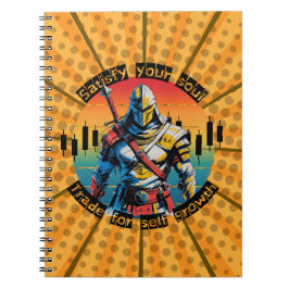 Caderno Espiral Satisfy | Trade motivation | Fantasy Design Comic