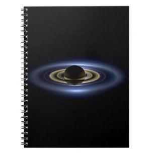Caderno Espiral Saturno Eclipsou o Sol a partir do Orbitador Cassi