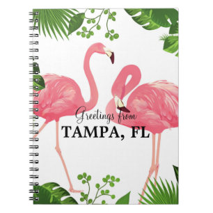 Caderno Espiral Saudações de Tampa, FL