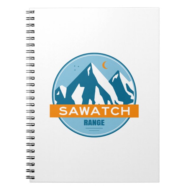 Caderno Espiral Sawatch Range Colorado (Frente)