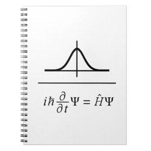 Caderno Espiral Schrödinger Equation