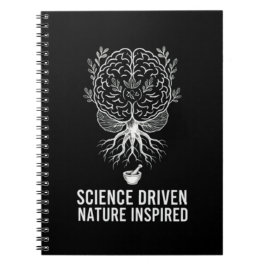 Caderno Espiral Science Driven Nature Inspired Botanical 