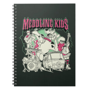 Caderno Espiral Scooby-Doo e a Banda Punk de Crianças Metidas
