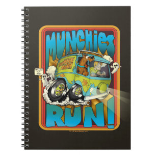 Caderno Espiral Scooby-Doo e de "funcionamento desgrenhado