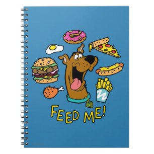 Caderno Espiral Scooby-Doo Me Alimenta!
