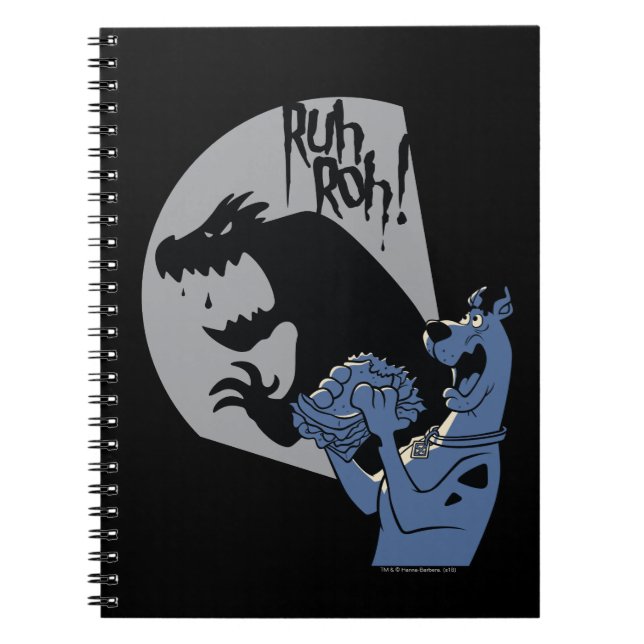 Caderno Espiral Scooby-Doo Midnight Snack "Ruh Roh!" (Frente)
