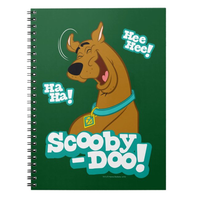 Caderno Espiral Scooby-Doo Rindo (Frente)