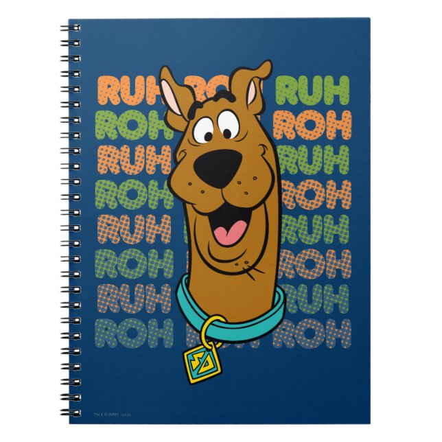 Caderno Espiral Scooby-Doo Ruh Roh (Frente)