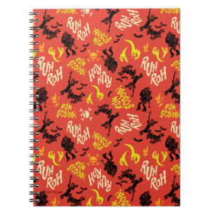 Caderno Espiral Scooby-Doo Ruh Roh Run Scoob! Padrão
