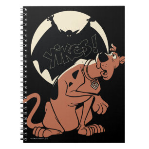 Caderno Espiral Scooby-Doo "Yikes!" Sombra do vampiro