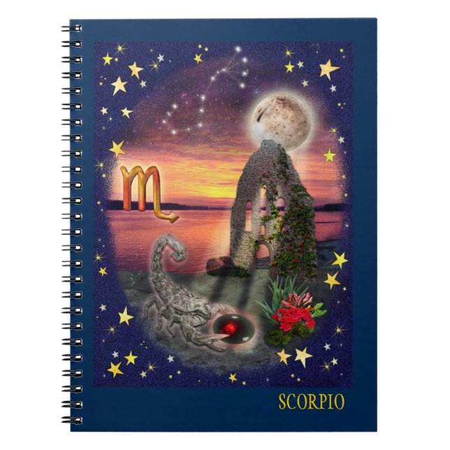Caderno Espiral Scorpio (Frente)