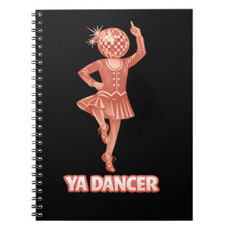 Caderno Espiral Scottish humour funny ya dancer Congratulations