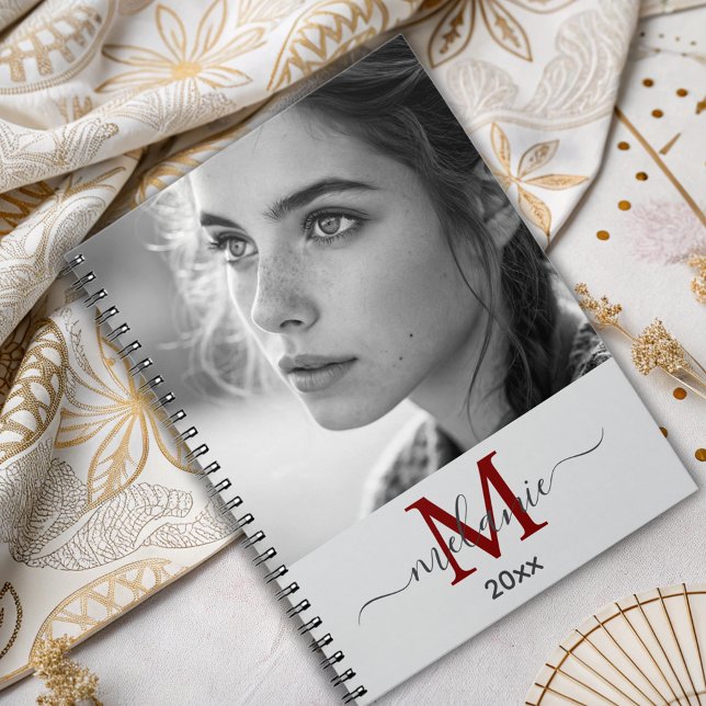 Caderno Espiral script de fotografia personalizada minimalista mod (Criador carregado)