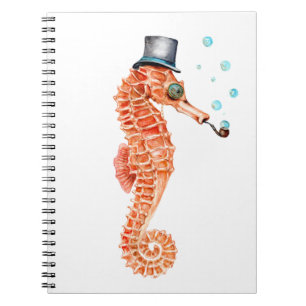 Caderno Espiral Seacavalo Steampunk