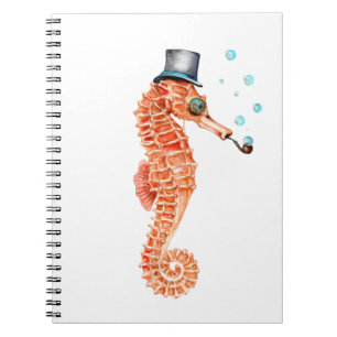 Caderno Espiral Seacavalo Steampunk