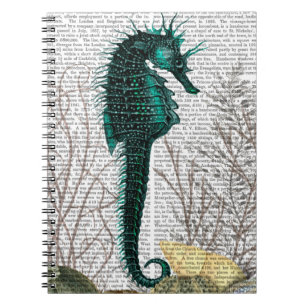 Caderno Espiral SeaHorse e Sea Urchins